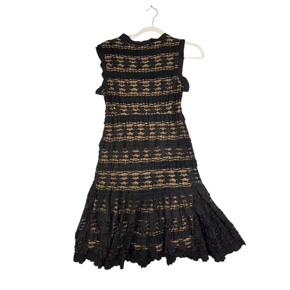 Max Studio Crocheted Lace Overlay Dress - Picture 2 of 8